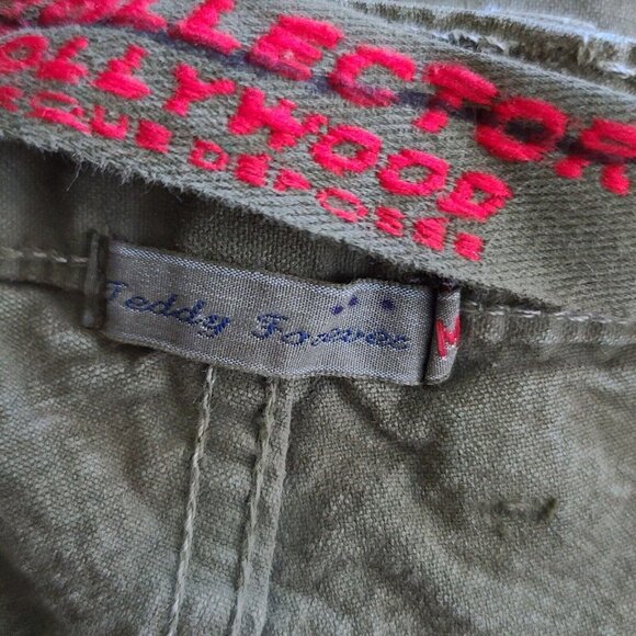 Dr. Collectors x Free People P42 Painter Pants Sz M Army Green NWOT $425 - Picture 8 of 11